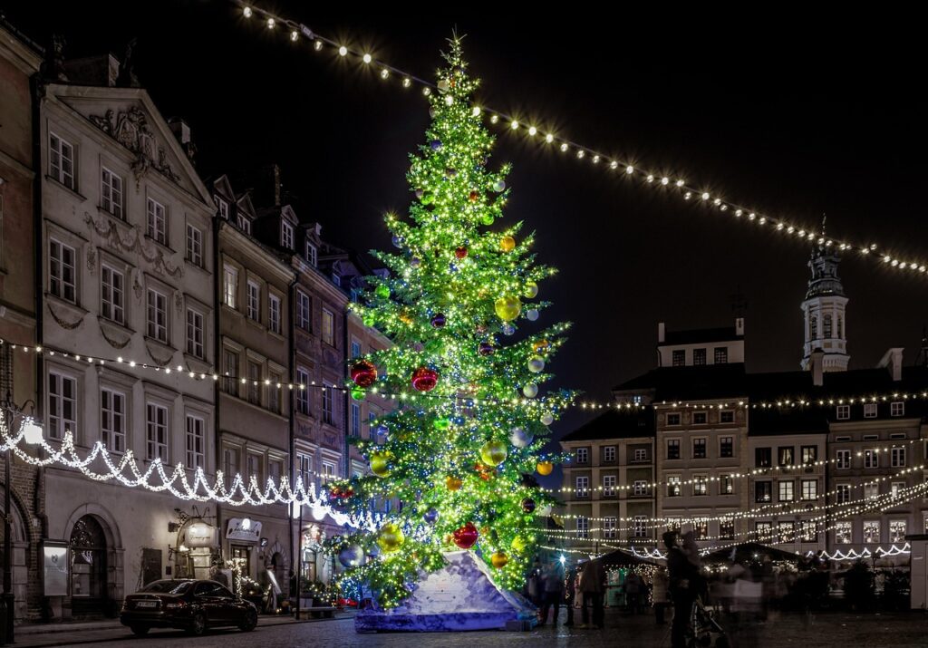 varsavia albero di natale 2025